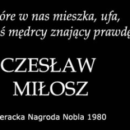 Powiększ obraz: Czesław Miłosz, 1980, LITERATURA